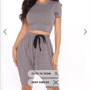 Casual Sundays shorty set 2 pieces..